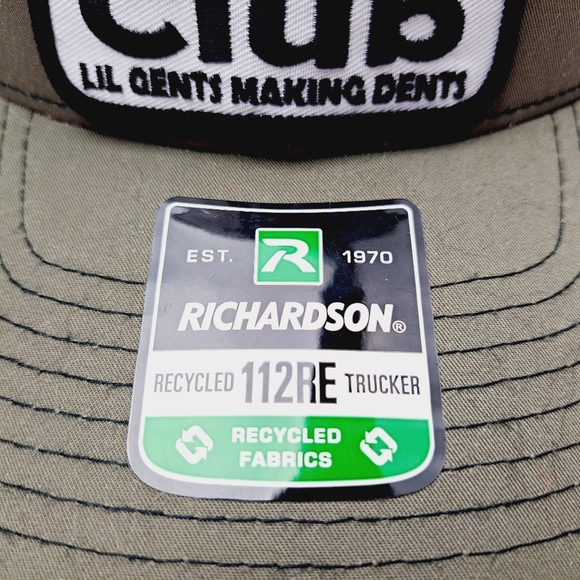Little Pecker Club Embroidered Patch Richardson 112 Trucker Mesh Snapback hat - Picture 4 of 5